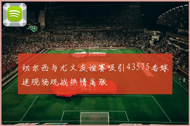 切尔西与尤文友谊赛吸引43575名球迷现场观战热情高涨
